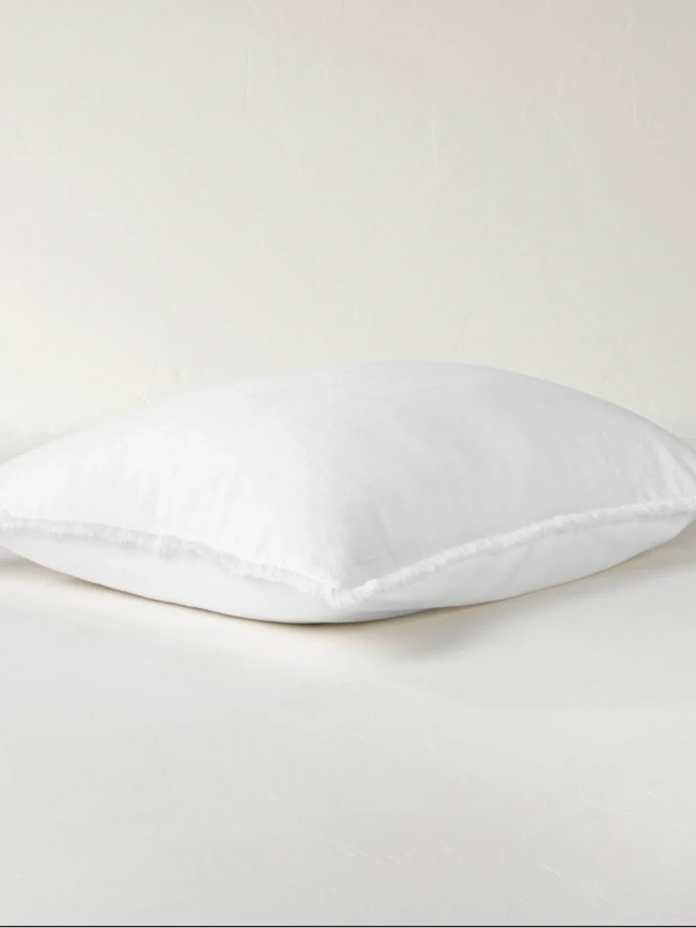 King Heavyweight Linen Blend Duvet Cover & Sham Set White - Casaluna™: OEKO-TEX